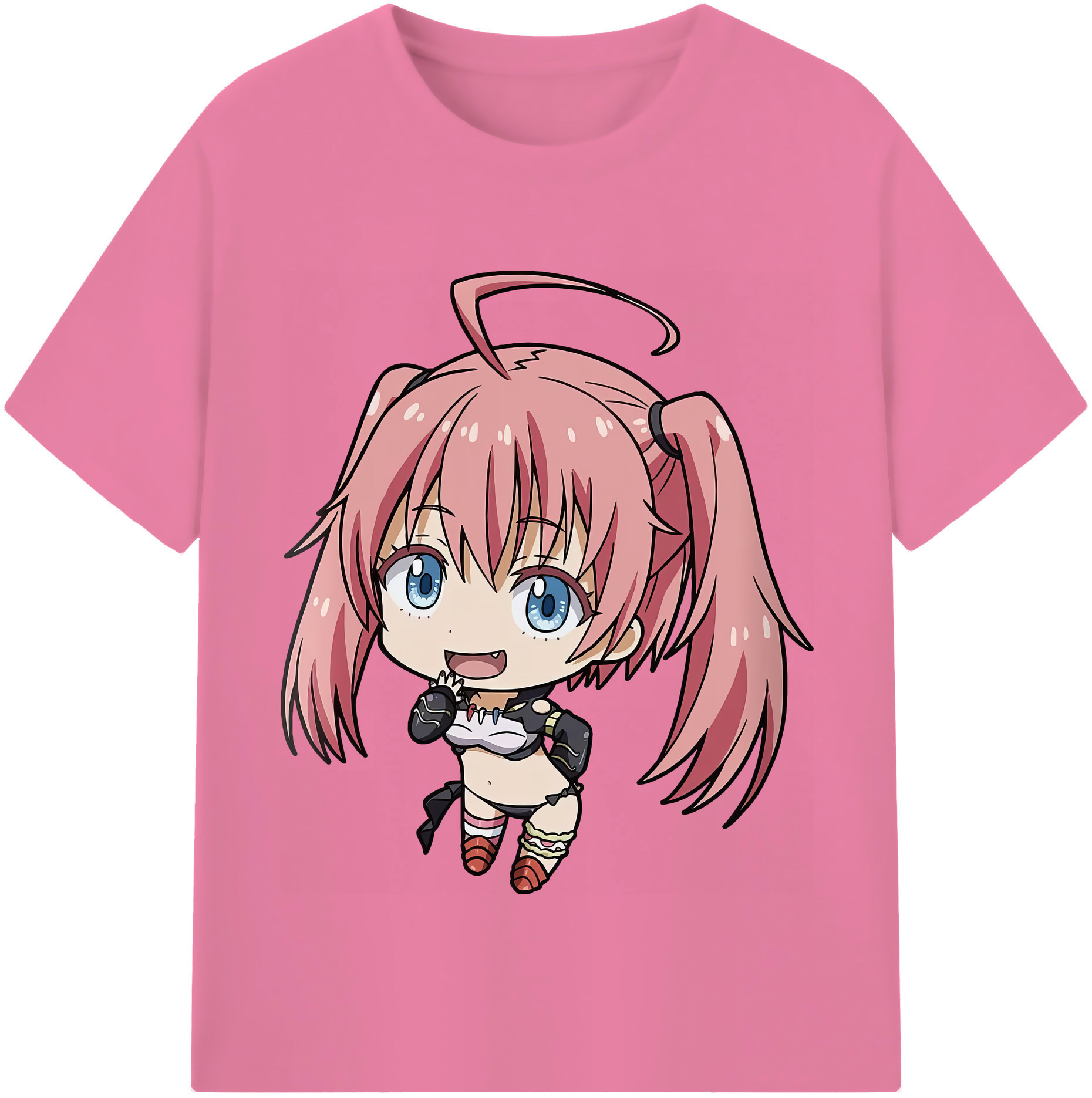 （画像用） 転スラ Regarding Reincarnated to Slime 綿100％半袖Tシャツ（フロントプリント）